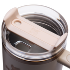 Double-Wall Vacuum The Quencher H2.0 Flowstate Tumbler  | Stanley Create D332L - Double-Wall Vacuum Insulated Travel Tumbler with Straw Detail