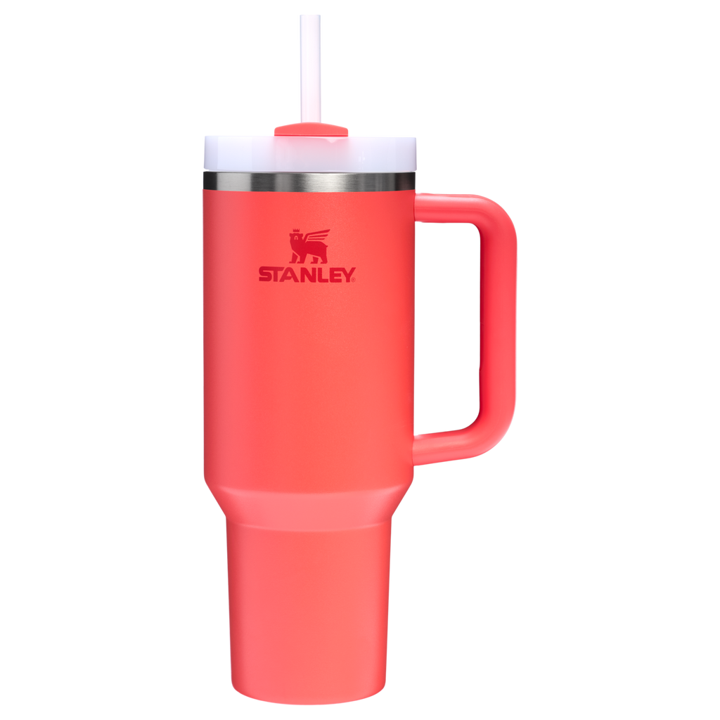 Double-Wall Vacuum The Quencher H2.0 Flowstate Tumbler  | Stanley Create D332L - Double-Wall Vacuum Insulated Travel Tumbler with Straw Detail