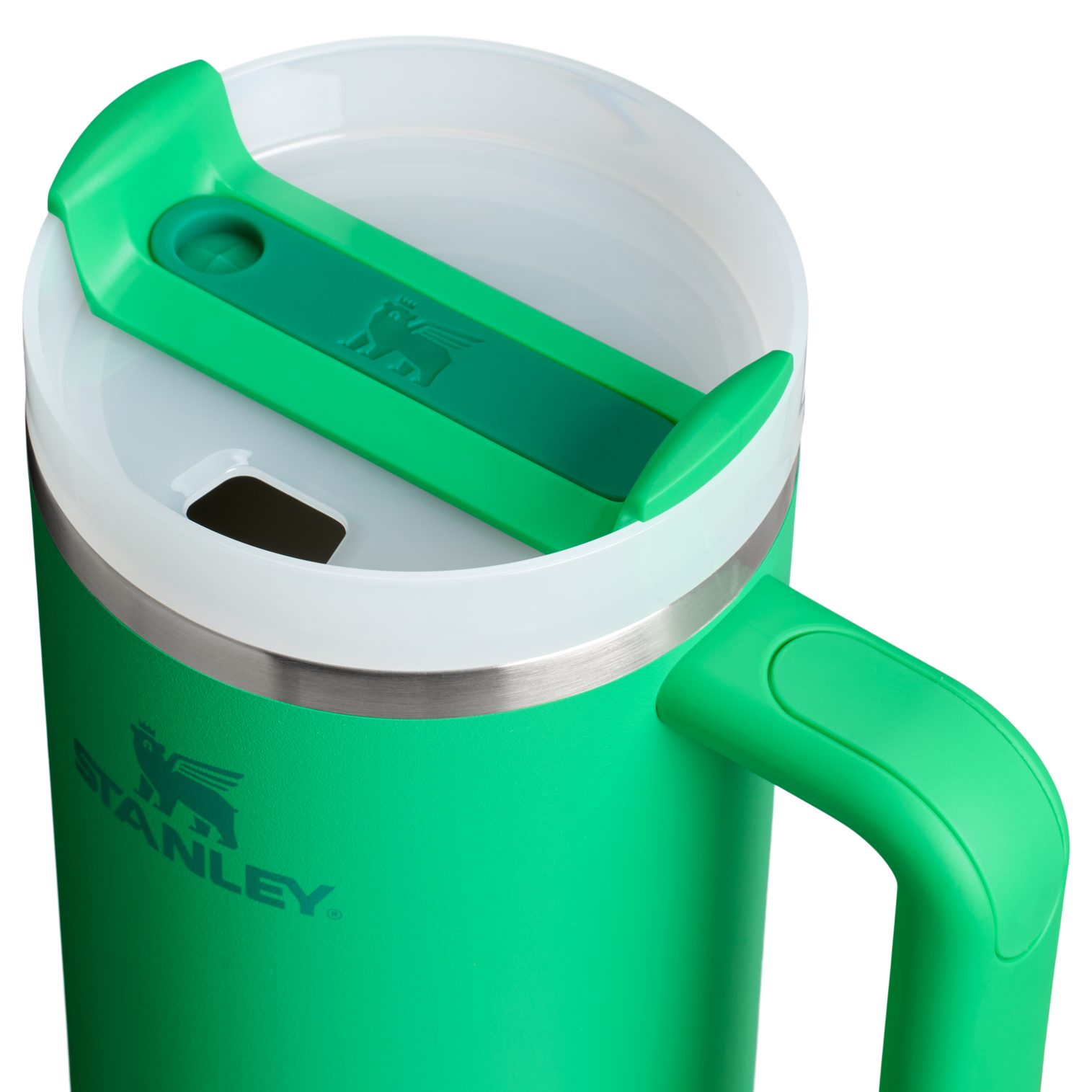 Car-Cup Friendly The Quencher H2.0 Flowstate Tumbler D050X - Premium Stainless Steel Straw Cup for All-Day Hydration Detail