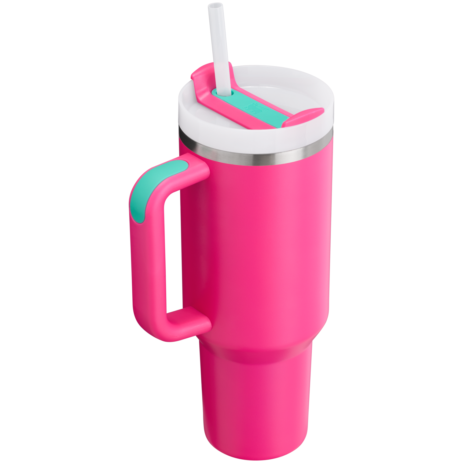 Double-Wall Vacuum The Quencher H2.0 Flowstate Tumbler  | Stanley Create D332L - Double-Wall Vacuum Insulated Travel Tumbler with Straw Detail