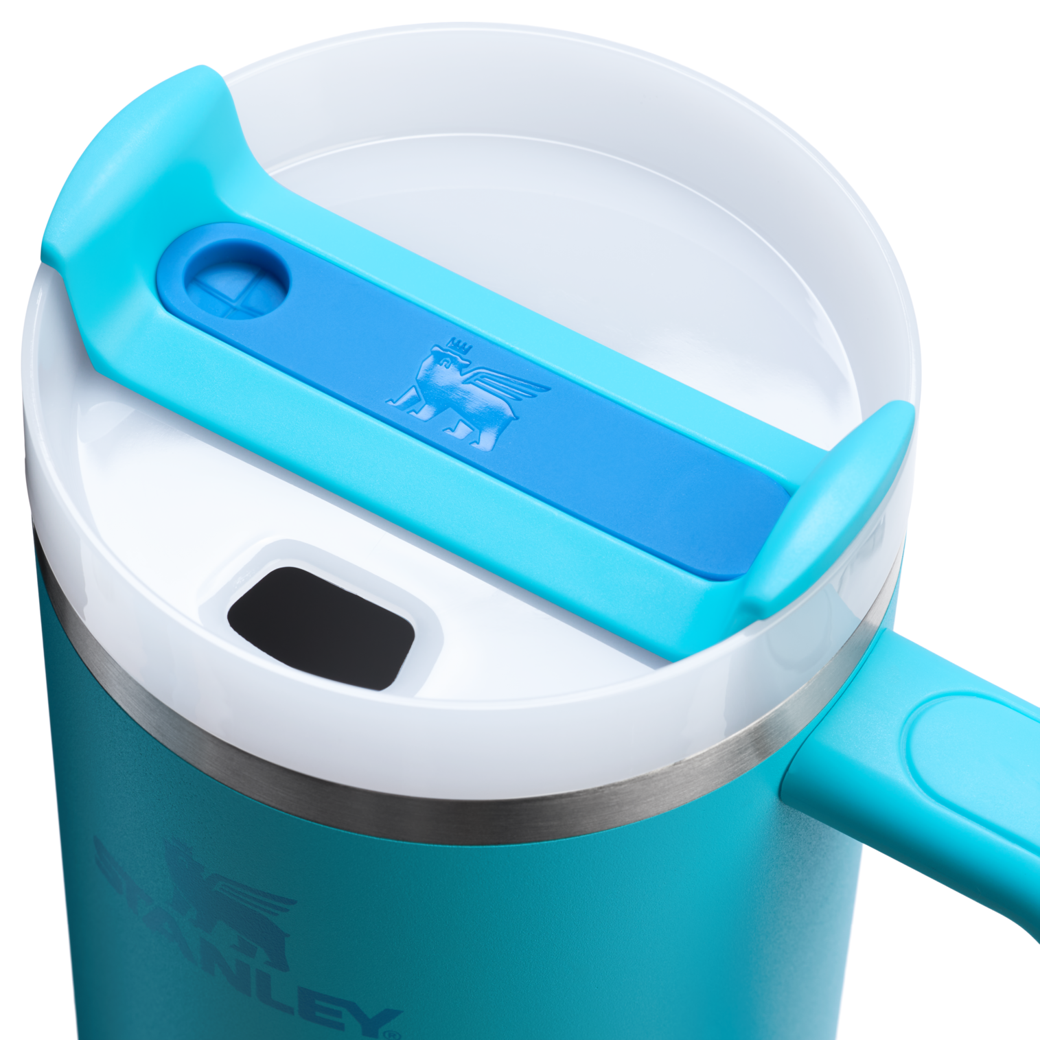 Car-Cup Friendly The Quencher H2.0 Flowstate Tumbler D050X - Premium Stainless Steel Straw Cup for All-Day Hydration Detail