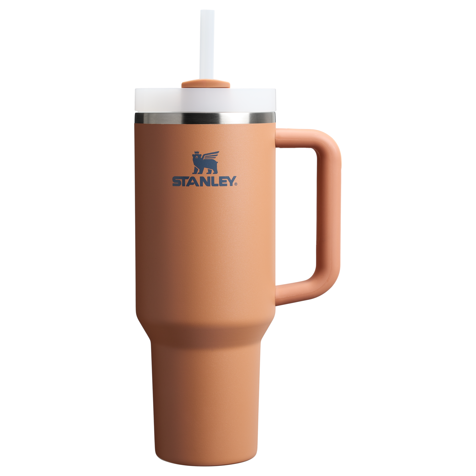 Double-Wall Vacuum The Quencher H2.0 Flowstate Tumbler  | Stanley Create D332L - Double-Wall Vacuum Insulated Travel Tumbler with Straw - Toast