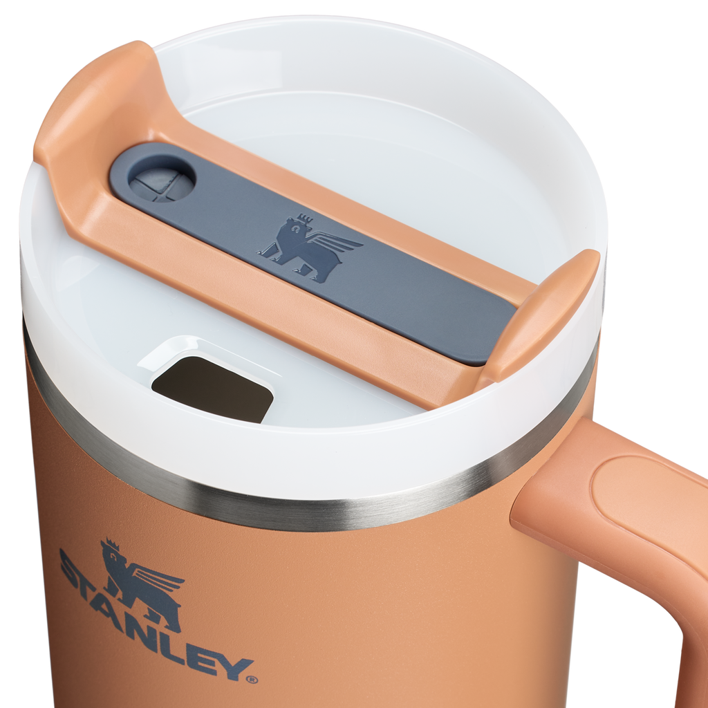 Double-Wall Vacuum The Quencher H2.0 Flowstate Tumbler  | Stanley Create D332L - Double-Wall Vacuum Insulated Travel Tumbler with Straw Detail