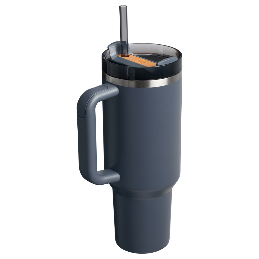 Car-Cup Friendly The Quencher H2.0 Flowstate Tumbler D050X - Premium Stainless Steel Straw Cup for All-Day Hydration Detail