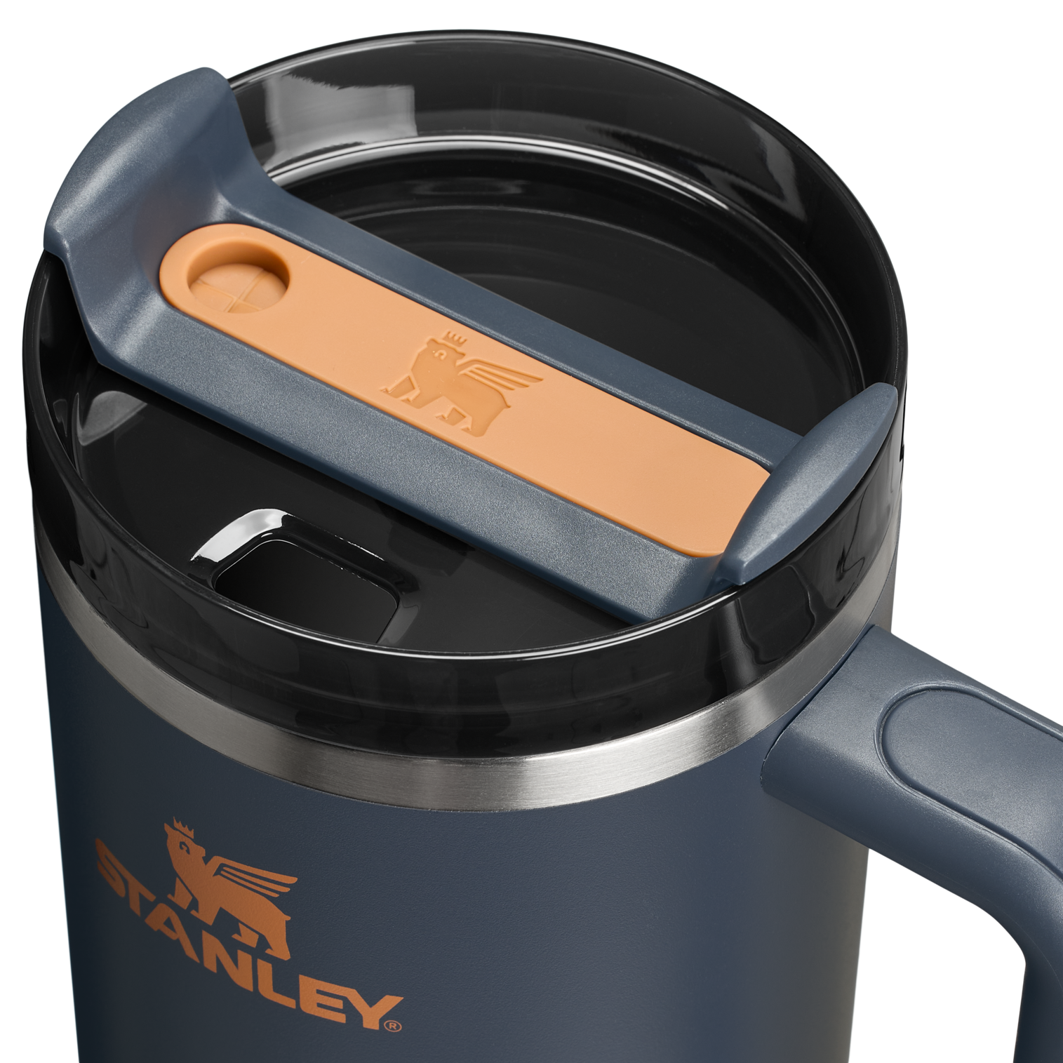 Car-Cup Friendly The Quencher H2.0 Flowstate Tumbler D050X - Premium Stainless Steel Straw Cup for All-Day Hydration Detail