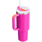Car-Cup Friendly The Quencher H2.0 Flowstate Tumbler D050X - Premium Stainless Steel Straw Cup for All-Day Hydration Detail