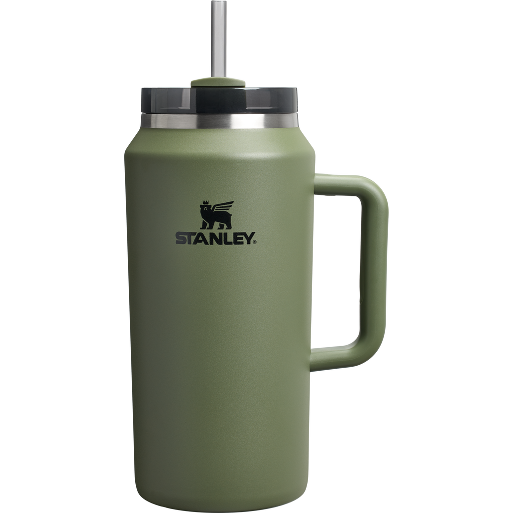 Double-Wall Vacuum The Quencher H2.0 Flowstate Tumbler D365U - FlowState 3-Position Lid Insulated Travel Mug - Dried Pine