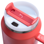 Double-Wall Vacuum The Quencher H2.0 Flowstate Tumbler D365U - FlowState 3-Position Lid Insulated Travel Mug Detail