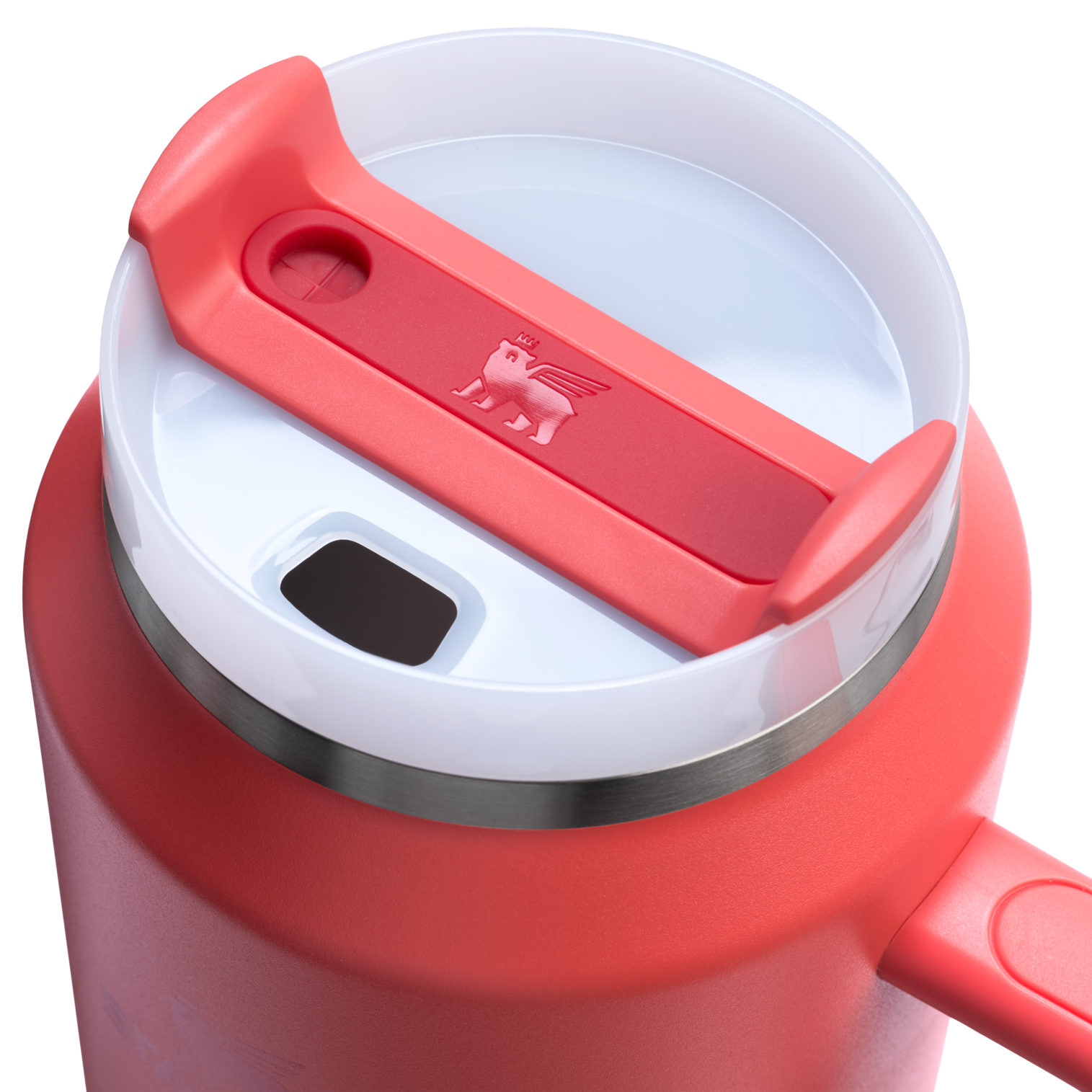 Double-Wall Vacuum The Quencher H2.0 Flowstate Tumbler D365U - FlowState 3-Position Lid Insulated Travel Mug Detail
