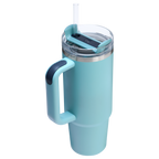Splash-Resistant FlowState The Quencher H2.0 Flowstate Tumbler | Stanley Create D331C - 40oz Large Capacity Car-Cup Friendly Quencher Detail