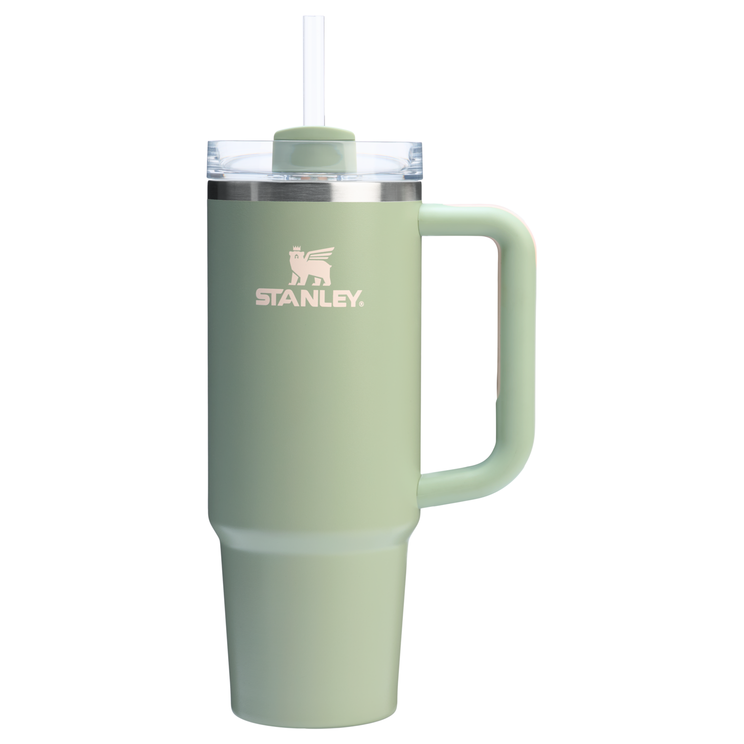 Splash-Resistant FlowState The Quencher H2.0 Flowstate Tumbler | Stanley Create D331C - 40oz Large Capacity Car-Cup Friendly Quencher Detail