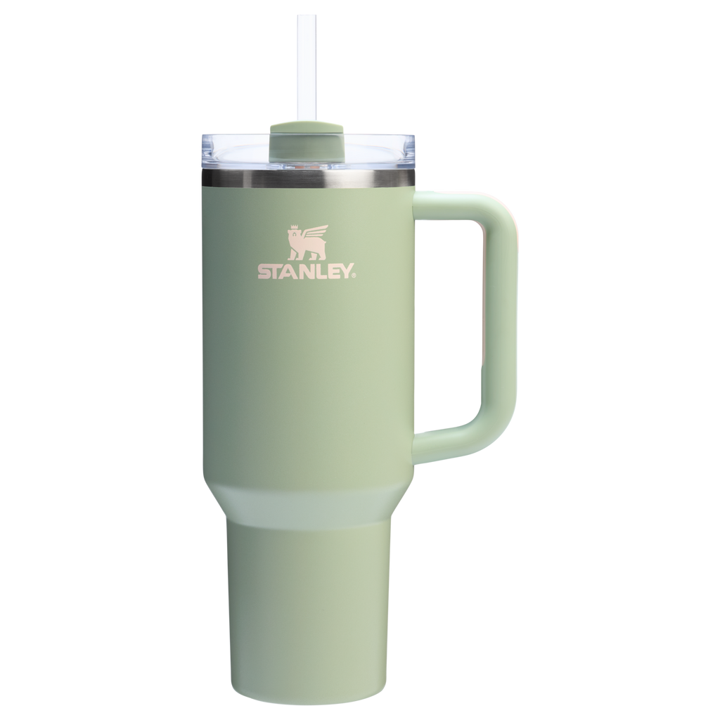 Double-Wall Vacuum The Quencher H2.0 Flowstate Tumbler  | Stanley Create D332L - Double-Wall Vacuum Insulated Travel Tumbler with Straw Detail