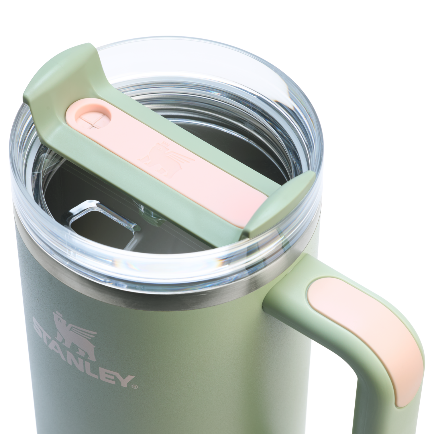 Double-Wall Vacuum The Quencher H2.0 Flowstate Tumbler  | Stanley Create D332L - Double-Wall Vacuum Insulated Travel Tumbler with Straw Detail