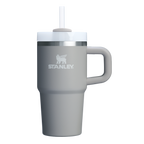 Double-Wall Vacuum The Quencher H2.O Flowstate Tumbler D069R - Premium Stainless Steel Straw Cup for All-Day Hydration - Ash