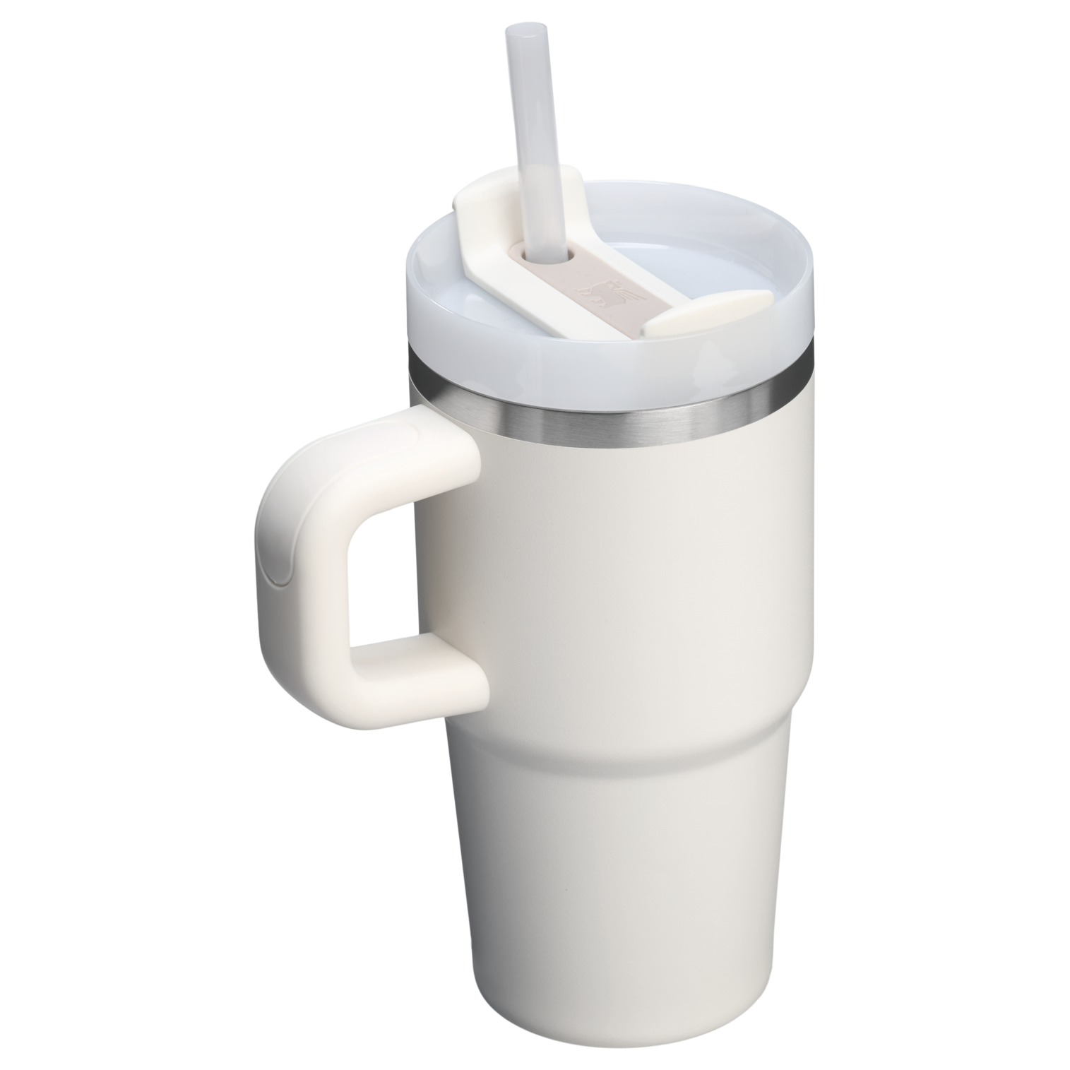 Splash-Resistant FlowState The Quencher H2.O Flowstate Tumbler with Handle | Stanley Create D309N - 40oz Large Capacity Car-Cup Friendly Quencher Detail