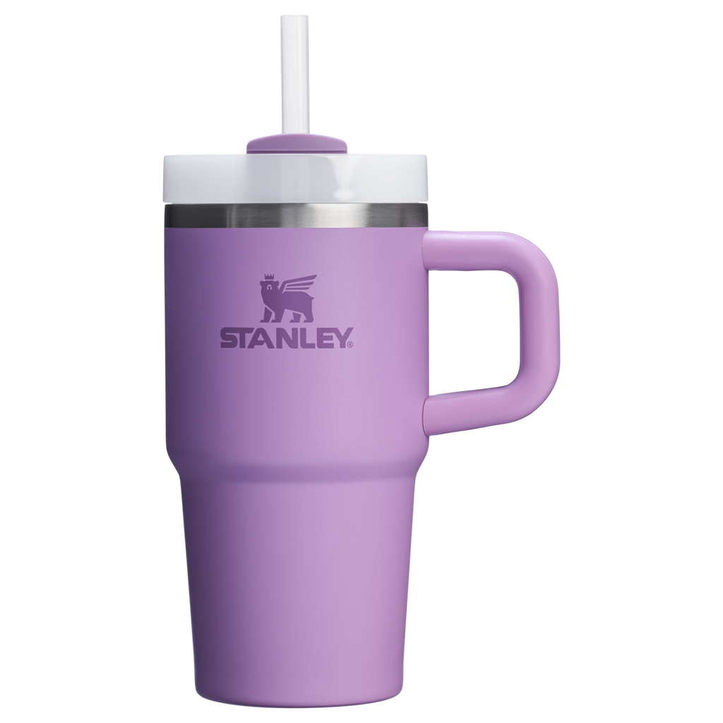 Splash-Resistant FlowState The Quencher H2.O Flowstate Tumbler with Handle | Stanley Create D309N - 40oz Large Capacity Car-Cup Friendly Quencher Detail