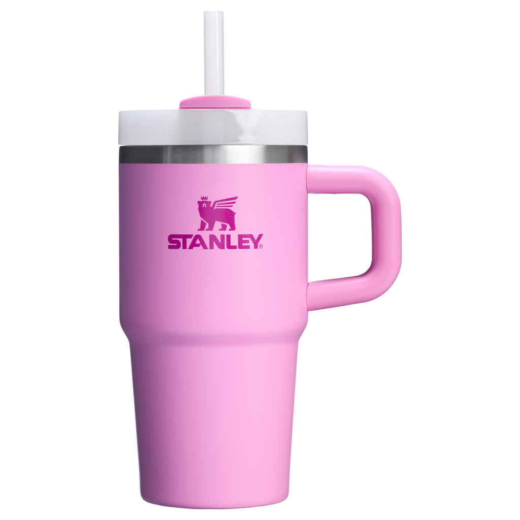 Splash-Resistant FlowState The Quencher H2.O Flowstate Tumbler with Handle | Stanley Create D309N - 40oz Large Capacity Car-Cup Friendly Quencher Detail