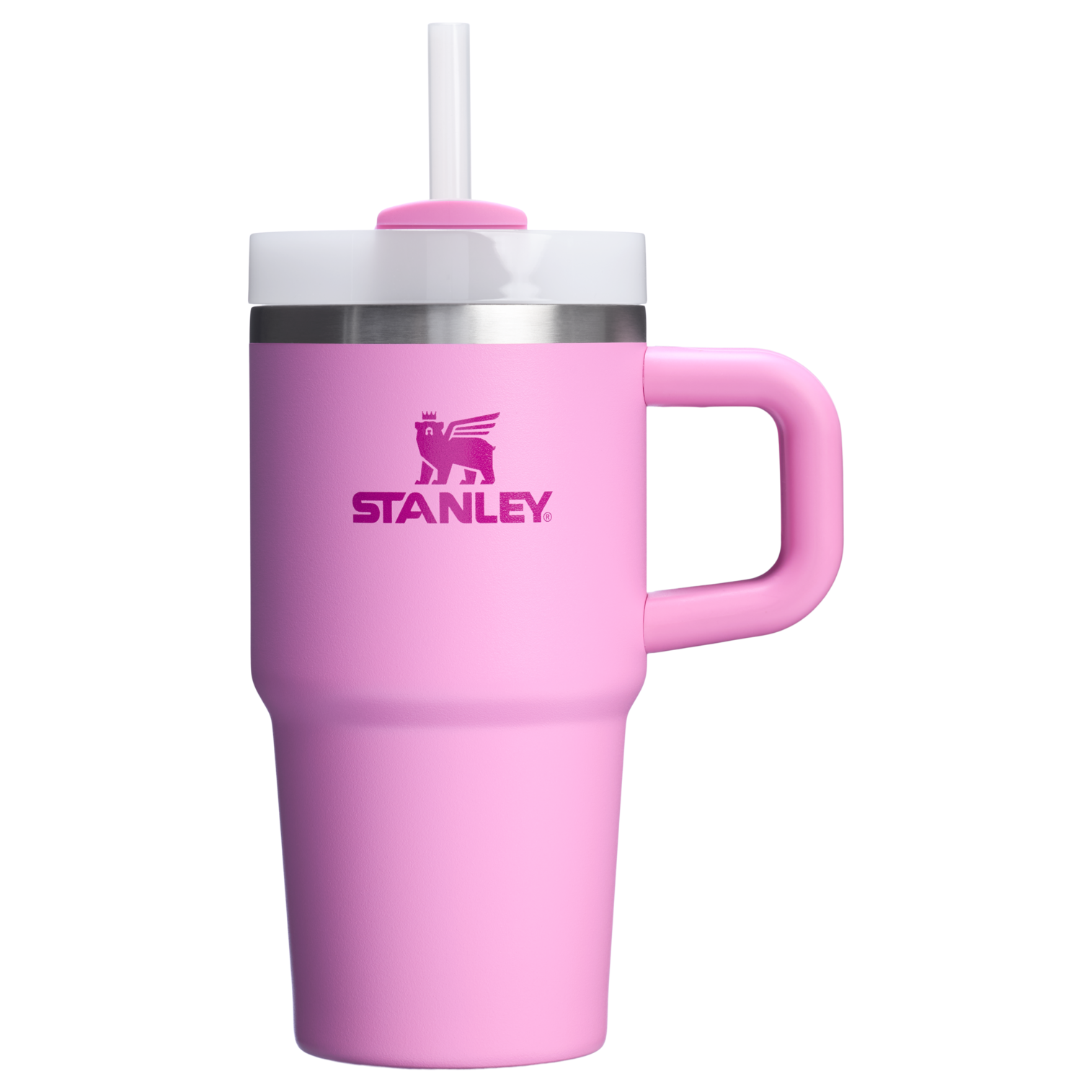 Double-Wall Vacuum The Quencher H2.O Flowstate Tumbler D251V - Double-Wall Vacuum Insulated Travel Tumbler with Straw - Peony