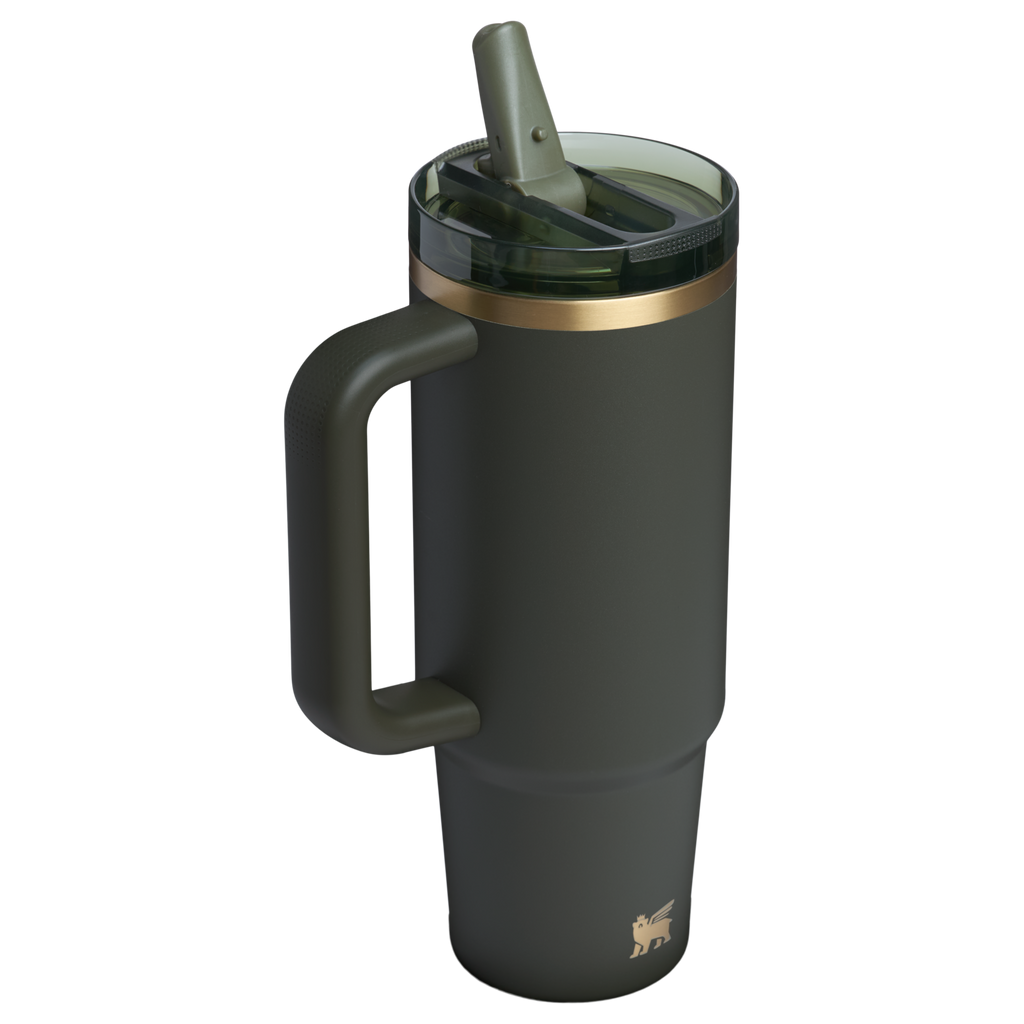 Splash-Resistant FlowState The Quencher H2.0 Flowstate Tumbler D051L - 40oz Large Capacity Car-Cup Friendly Quencher Detail