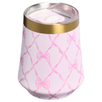 Premium Matte Stanley 1913 x LoveShackFancy Holiday Reserve Wine Tumbler D204X - Elegant Stemless Vacuum Insulated Wine Tumbler Detail
