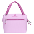 Leak-Proof Insulated The All Day Julienne Mini Cooler D052R - Julienne Series Portable Picnic Chiller Tote - Soft Orchid