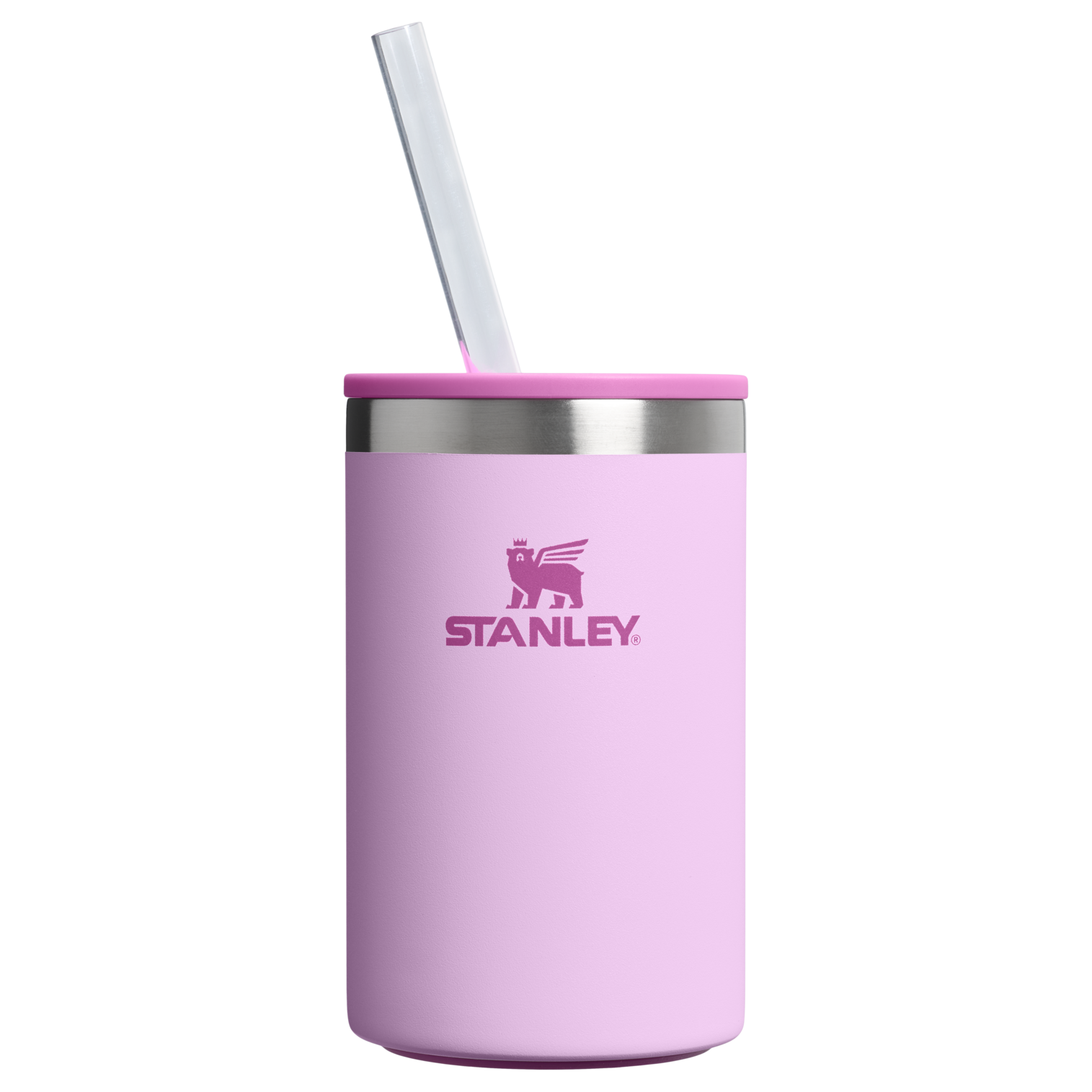 Premium All-Weather The Everyday Can Cooler Cup | Stanley Create D313H - Leak-Proof Insulated Mini Cooler Bag for Lunch - Soft Orchid