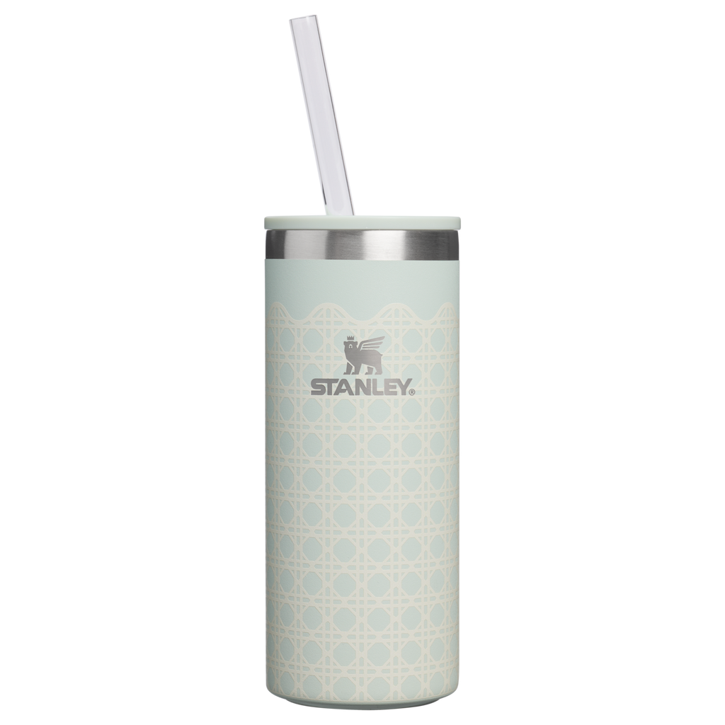 Heavy-Duty Tote The Everyday Slim Can Cooler Cup D350R - Heavy-Duty Ice-Retention Food & Beverage Carrier - Mist Rattan