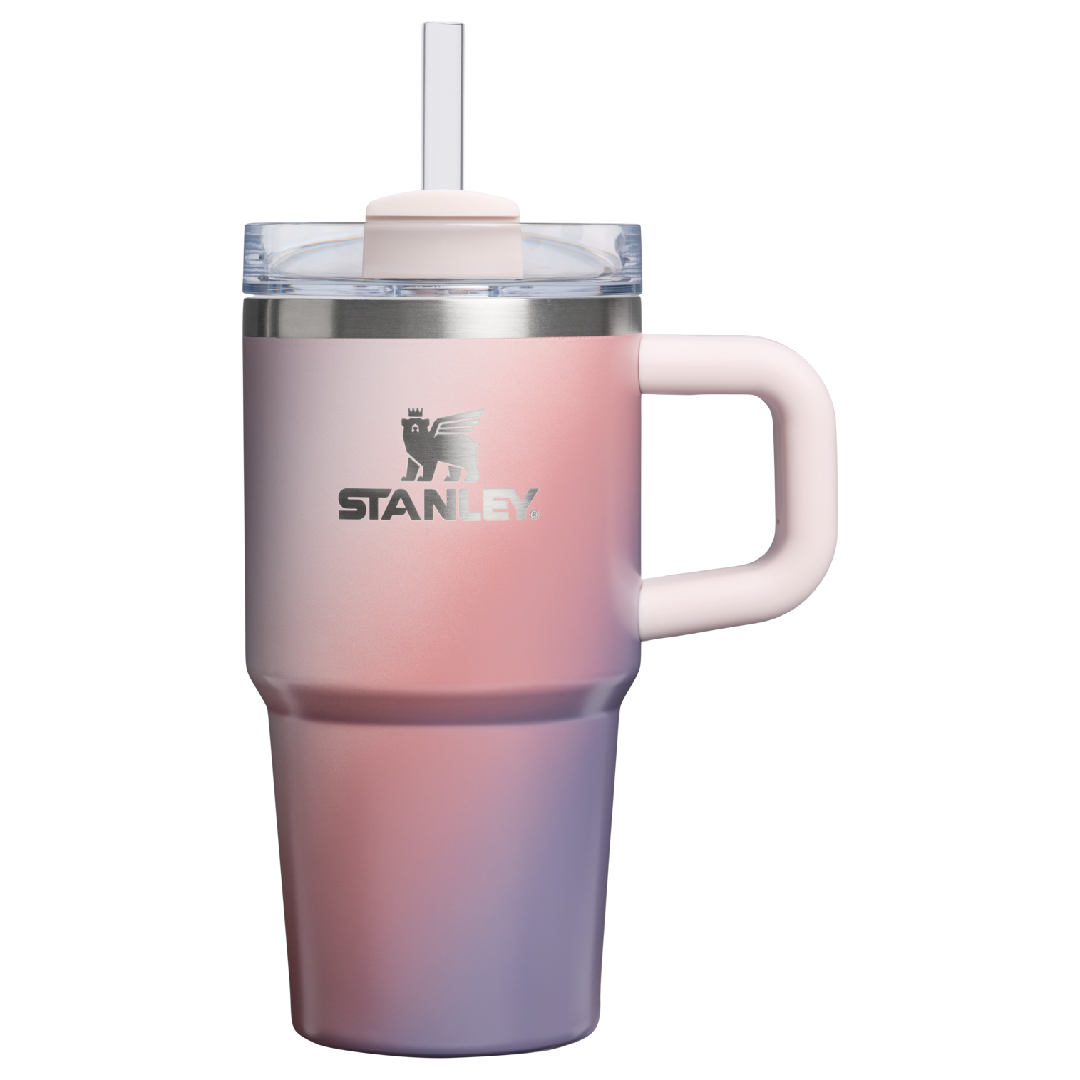 Double-Wall Vacuum The Quencher H2.O Flowstate Tumbler D069R - Premium Stainless Steel Straw Cup for All-Day Hydration - Dawn Spiral