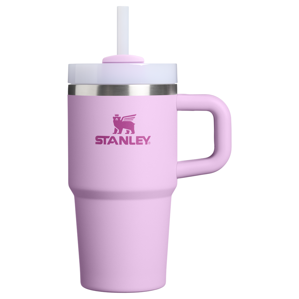 Double-Wall Vacuum The Quencher H2.O Flowstate Tumbler D069R - Premium Stainless Steel Straw Cup for All-Day Hydration - Soft orchid