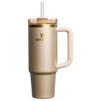 Large Capacity The Cheers & Cheer Quencher H2.0 Flowstate Tumbler D189S - 40oz Large Capacity Car-Cup Friendly Quencher - Prosecco Shimmer