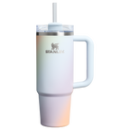 Splash-Resistant FlowState The Quencher H2.0 Flowstate Tumbler D051L - 40oz Large Capacity Car-Cup Friendly Quencher - Sunrise Spiral