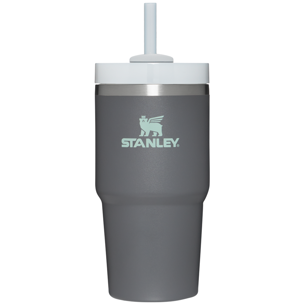 Insulated Travel The Quencher H2.0 Flowstate Tumbler D030T - 40oz Large Capacity Car-Cup Friendly Quencher - Charcoal