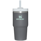 Insulated Travel The Quencher H2.0 Flowstate Tumbler D030T - 40oz Large Capacity Car-Cup Friendly Quencher - Charcoal