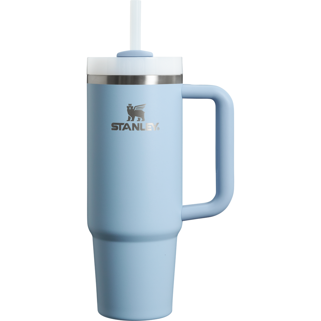 Splash-Resistant FlowState The Quencher H2.0 Flowstate Tumbler | Stanley Create D331C - 40oz Large Capacity Car-Cup Friendly Quencher Detail