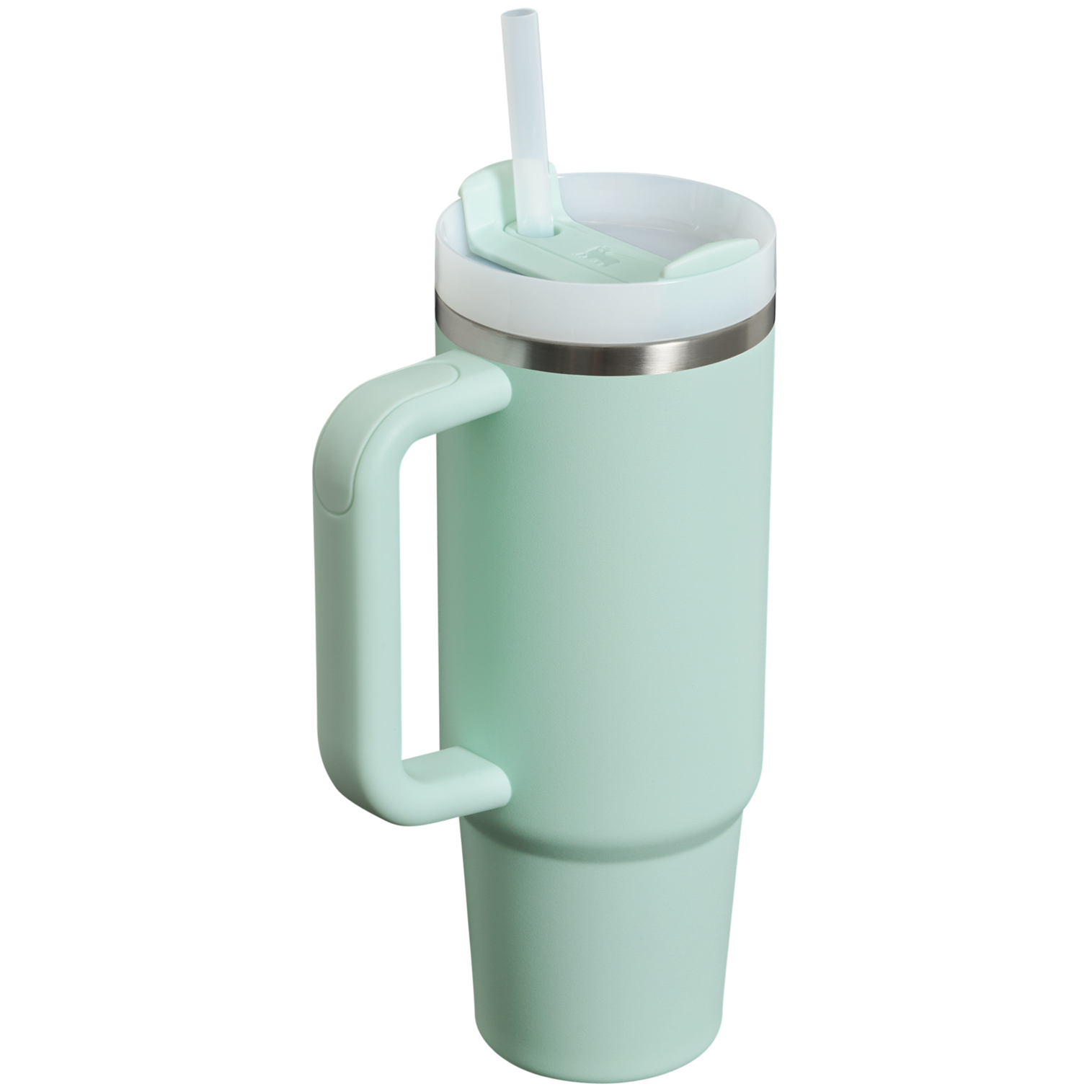 Splash-Resistant FlowState The Quencher H2.0 Flowstate Tumbler | Stanley Create D331C - 40oz Large Capacity Car-Cup Friendly Quencher Detail