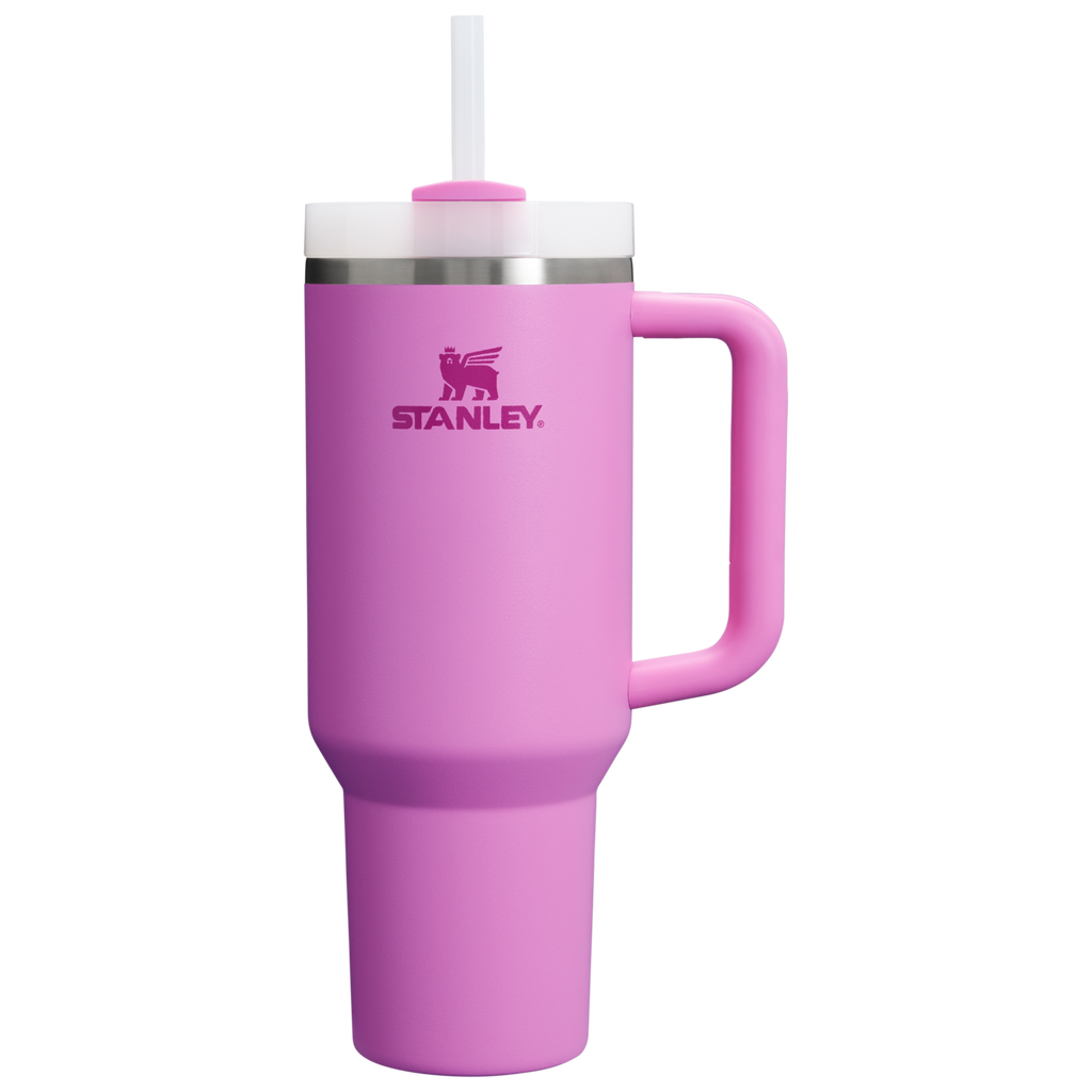 Car-Cup Friendly The Quencher H2.0 Flowstate Tumbler D050X - Premium Stainless Steel Straw Cup for All-Day Hydration - Peony