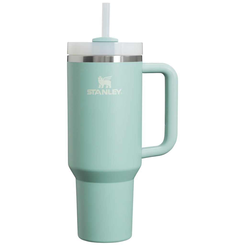 Double-Wall Vacuum The Quencher H2.0 Flowstate Tumbler  | Stanley Create D332L - Double-Wall Vacuum Insulated Travel Tumbler with Straw Detail
