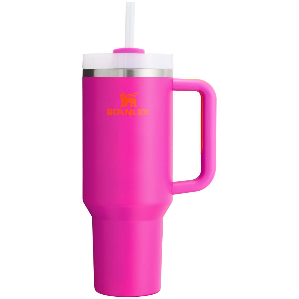 Double-Wall Vacuum The Quencher H2.0 Flowstate Tumbler  | Stanley Create D332L - Double-Wall Vacuum Insulated Travel Tumbler with Straw Detail