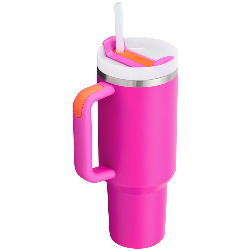 Double-Wall Vacuum The Quencher H2.0 Flowstate Tumbler  | Stanley Create D332L - Double-Wall Vacuum Insulated Travel Tumbler with Straw Detail