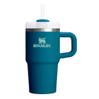 Double-Wall Vacuum The Quencher H2.O Flowstate Tumbler D069R - Premium Stainless Steel Straw Cup for All-Day Hydration - Coastal Teal