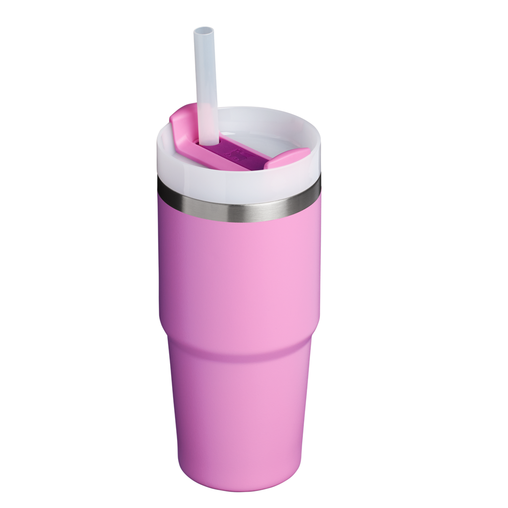 Insulated Travel The Quencher H2.0 Flowstate Tumbler D214X - Double-Wall Vacuum Insulated Travel Tumbler with Straw Detail