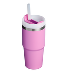 Insulated Travel The Quencher H2.0 Flowstate Tumbler D214X - Double-Wall Vacuum Insulated Travel Tumbler with Straw Detail
