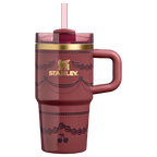 Large Capacity The Valentine’s Day Quencher H2.0  Flowstate Tumbler D234X - Double-Wall Vacuum Insulated Travel Tumbler with Straw - Red Velvet Cake