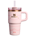 Large Capacity The Valentine’s Day Quencher H2.0  Flowstate Tumbler D234X - Double-Wall Vacuum Insulated Travel Tumbler with Straw - Pink Velvet Cake