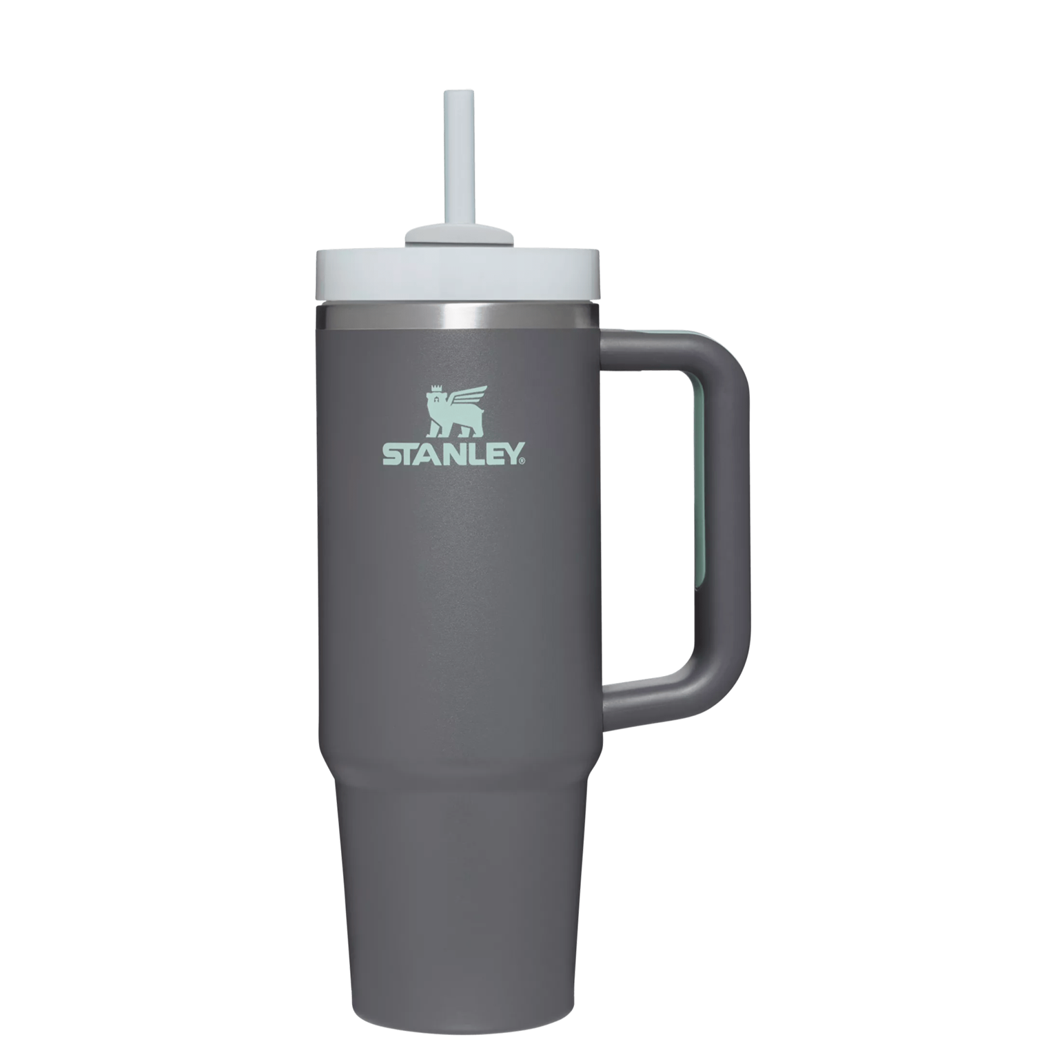 Splash-Resistant FlowState The Quencher H2.0 Flowstate Tumbler | Stanley Create D331C - 40oz Large Capacity Car-Cup Friendly Quencher Detail